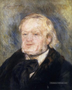 Pierre Auguste Renoir œuvres - portrait de Richard Wagner Pierre Auguste Renoir